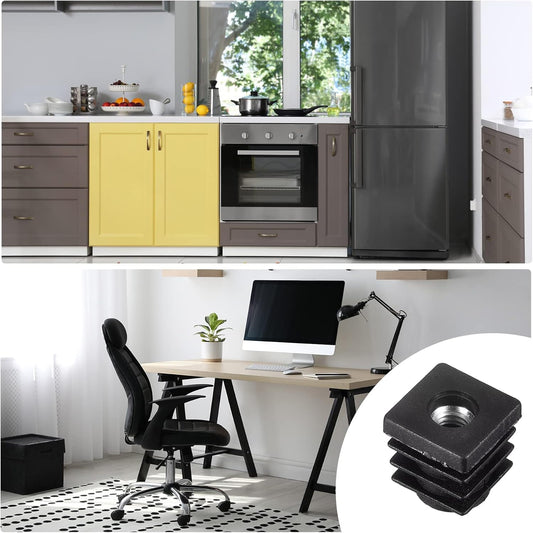 Embout carré avec écrou