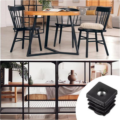 Embout carré avec écrou