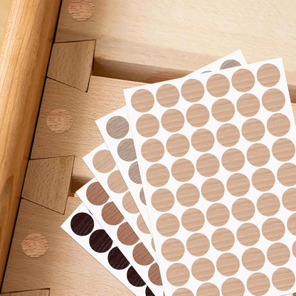 Cache vis autocollant pour meuble